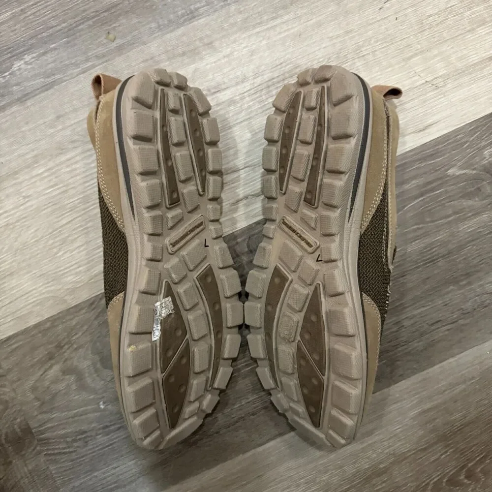 Skechers Superior Milford Sneakers Men's 10 Tan Relaxed Fit Slip-on Casual Shoes - Picture 6 of 10